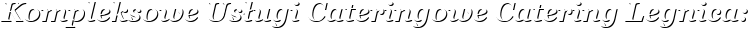 Kompleksowe Usługi Cateringowe Catering Legnica:
